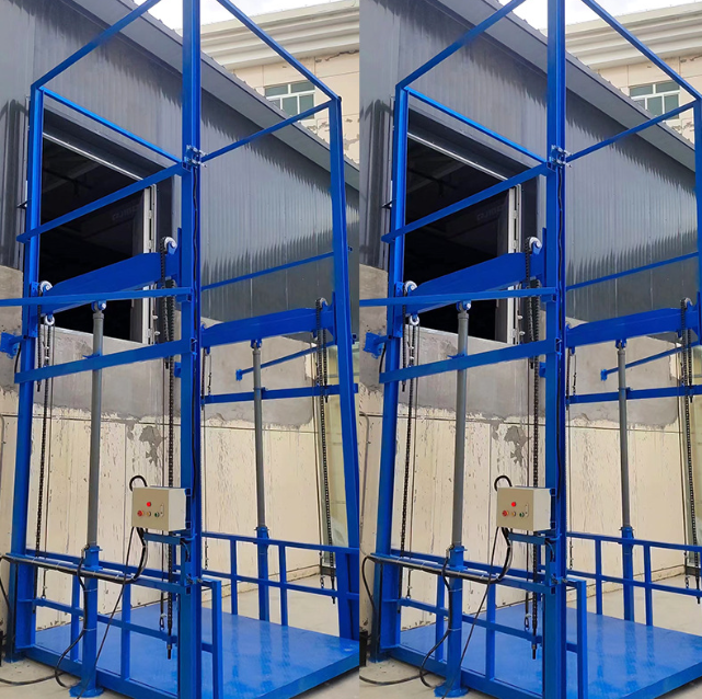 北海导轨式升降货梯